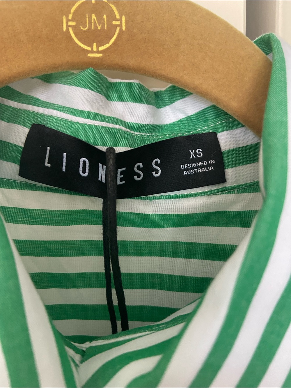 Lioness Revolve Cotton Striped Blouse - Picture 2 of 8